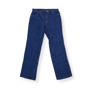 Red Kap Classic Straight Leg Denim Work Jeans Men's 35 x 32 PD54PW3 Dark Wash‎
